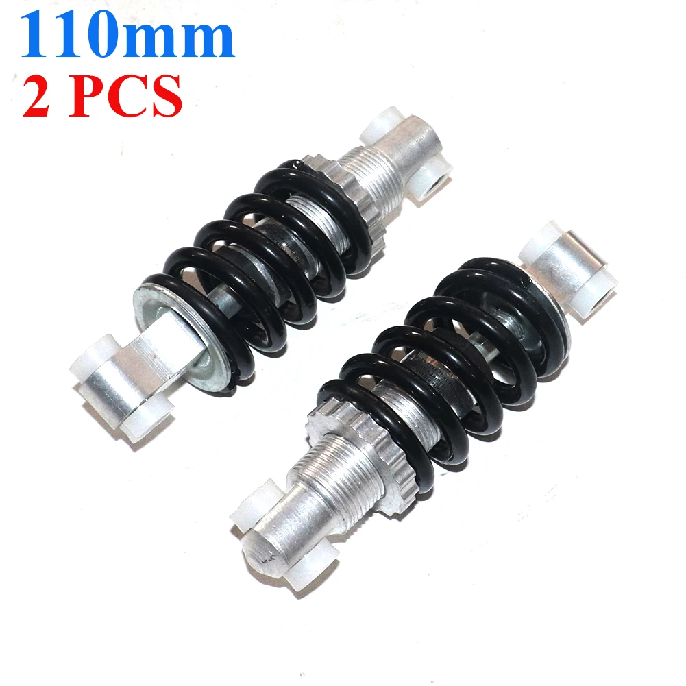 2PCS 135mm 125mm 110mm  Rear Suspension Shock for Electric Scooter Motorcycle Adjustable Absorber Spring Shock Skate Parts