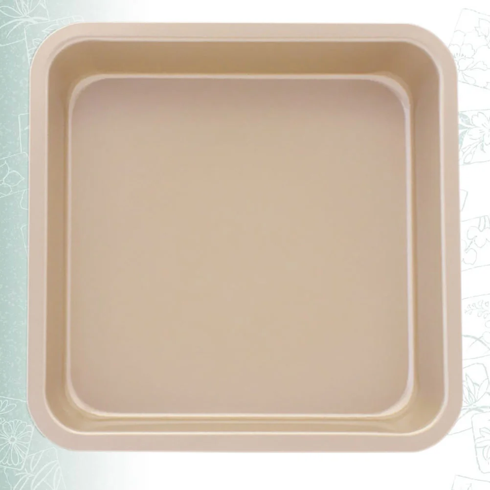 

Baking Plate Square Pan Cake Mold Tray Nonstick Roasting Bakeware Oven Household