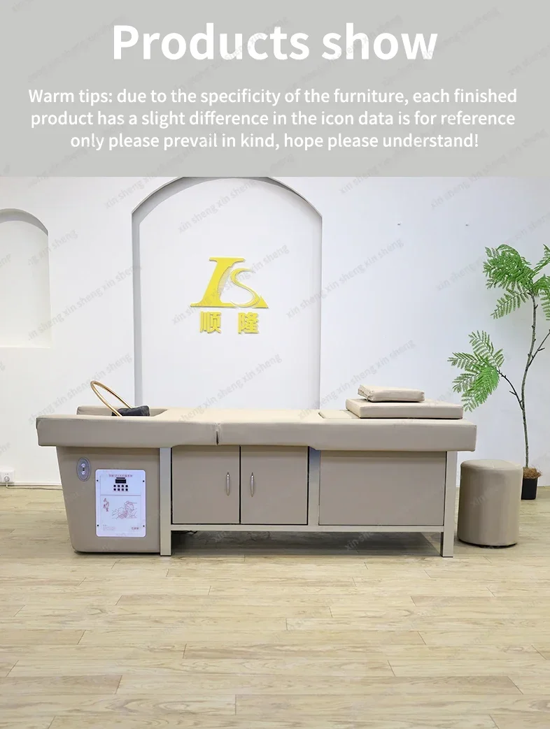 XinSheng Thai Shampoo-Bett Massagetisch – All-in-One Kopf-SPA-Behandlung und Haarwasch-Sofa für Friseursalon und Massage-Shop-Möbel – Detail 12