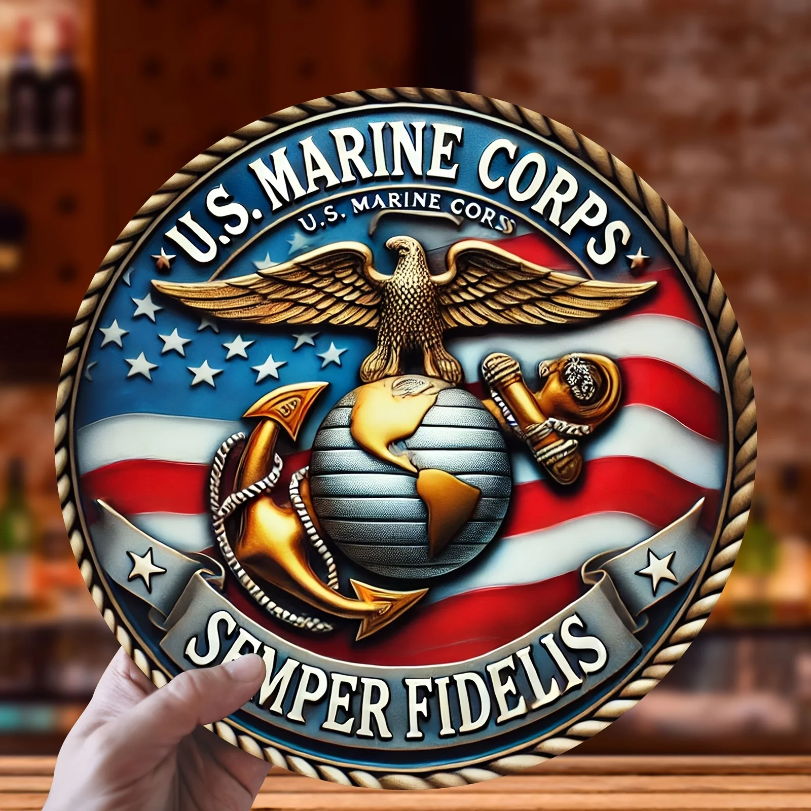 U.S. Marines Never Betray Vint - đánh giá và giá Home Decor Nautical
