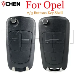 Flip Folding Remote Key Fob Shell For Vauxhall for Opel Corsa D Astra H Zafira Vectra C Signum Meriva Replacement Key Case Cover