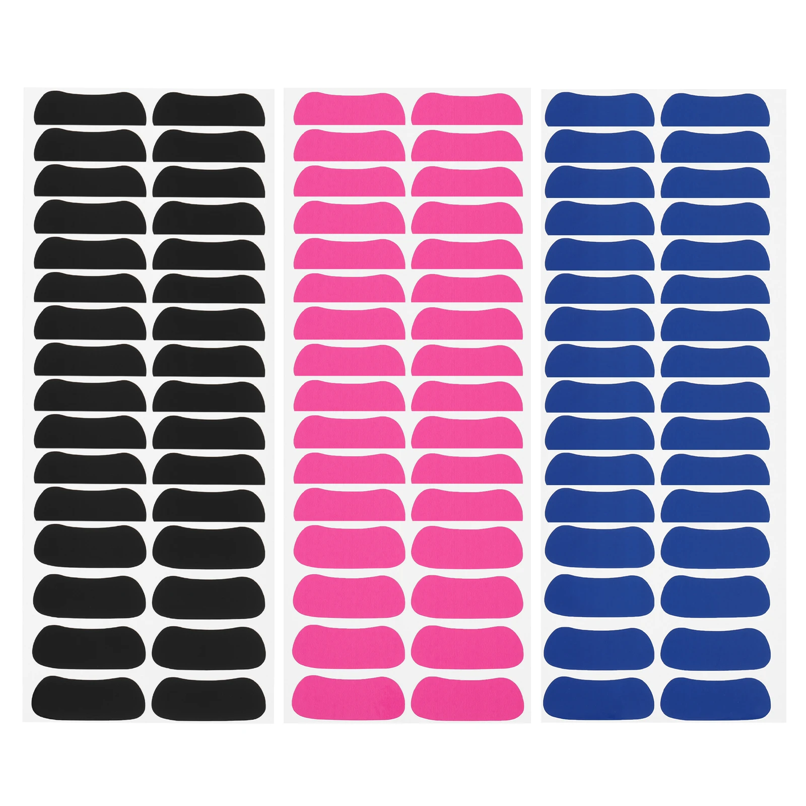 

156/300Pairs Sports Eye Black Stickers Under Eye Black Strips Football Face Sticker Breathable Eyeblack Sticker for Team Parties