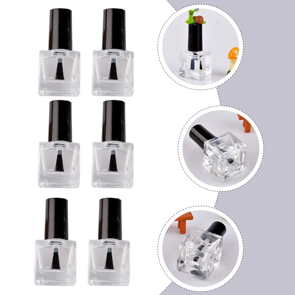 

20Pcs Nail Polish Empty Glass Bottles Durable Leak Proof Storage for Personal and Professional Use Nail Polish Bottle