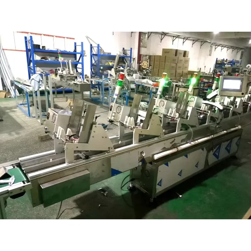 Auxiliary Packaging Equipment Automatic Friction Cards Collator Paper Feeder Machine
