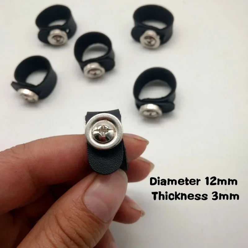 6Pcs Magnetic Ring Buckles Strong Suction Round Fittings Automatic Adjustable Size Accessories For Daily Training Outdoor Game