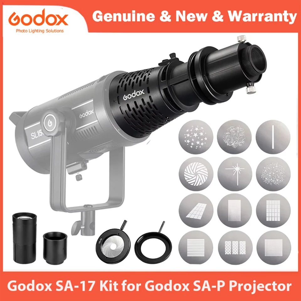 Godox SA-17 Kit for Godox SA-P Projector to Bowens Mount S30 VL150