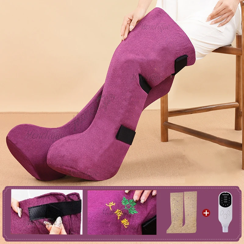 

Calf Hot Compress Massager Smart Leg Massager with Remote Control Foot Leg Recovery Boot Improve Circulation Calf Muscle Relax