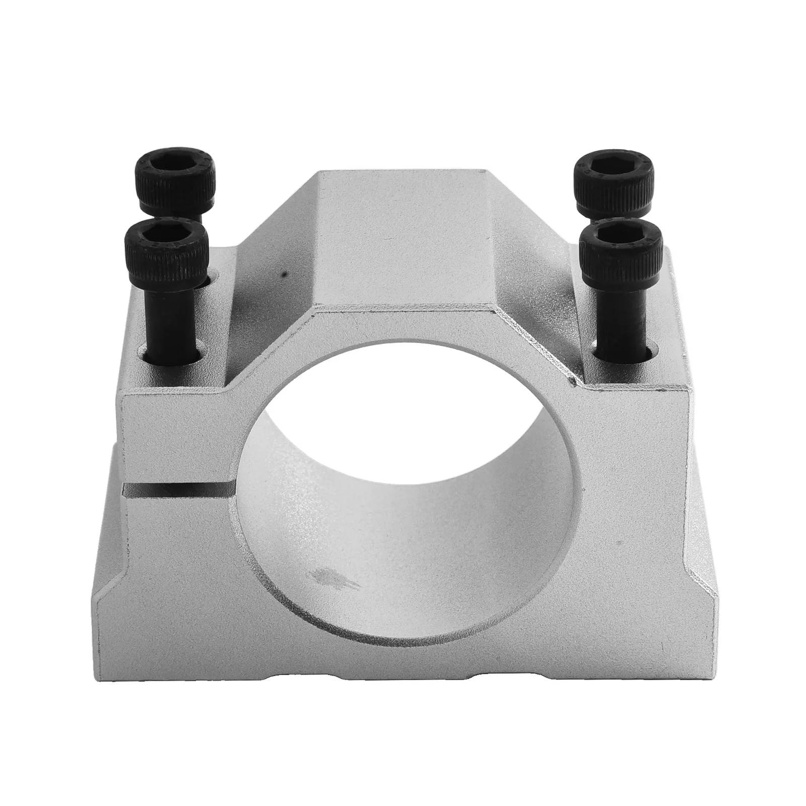 1Pc Spindle Motor Bracket Clamp Aluminum CNC Spindle Motor Fixing Base Alloy Aluminum Alloy Clamp Set Motor Fixing Seat