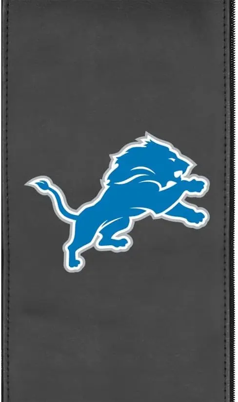 Swivel Bar Stool 2000 With Detroit Lions Primary Logo