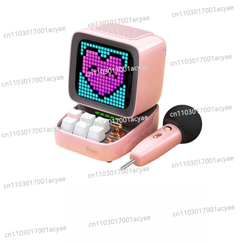 Company gifts, birthday gifts, point pixel bluetooth speaker