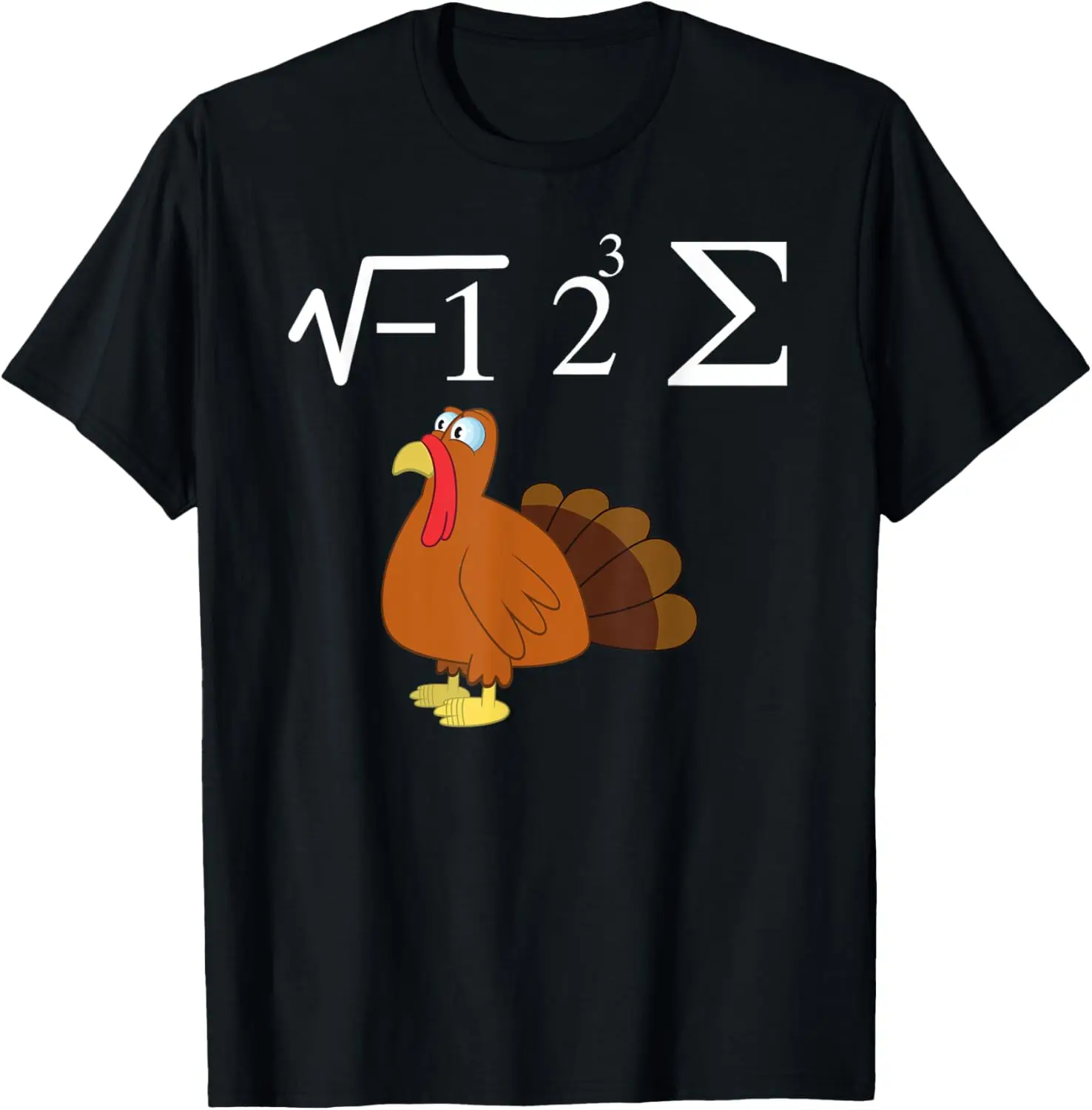 

Забавная математическая футболка «Я Ate the Whole Turkey» на День Благодарения