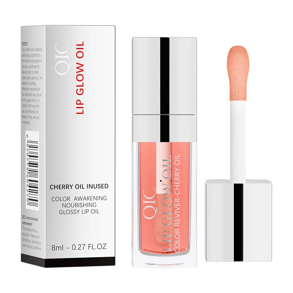 Veranderende Kleur Lip Glow Oil Hydraterende Hoge Gepigmenteerde Lippenbalsem Verjaardagscadeau