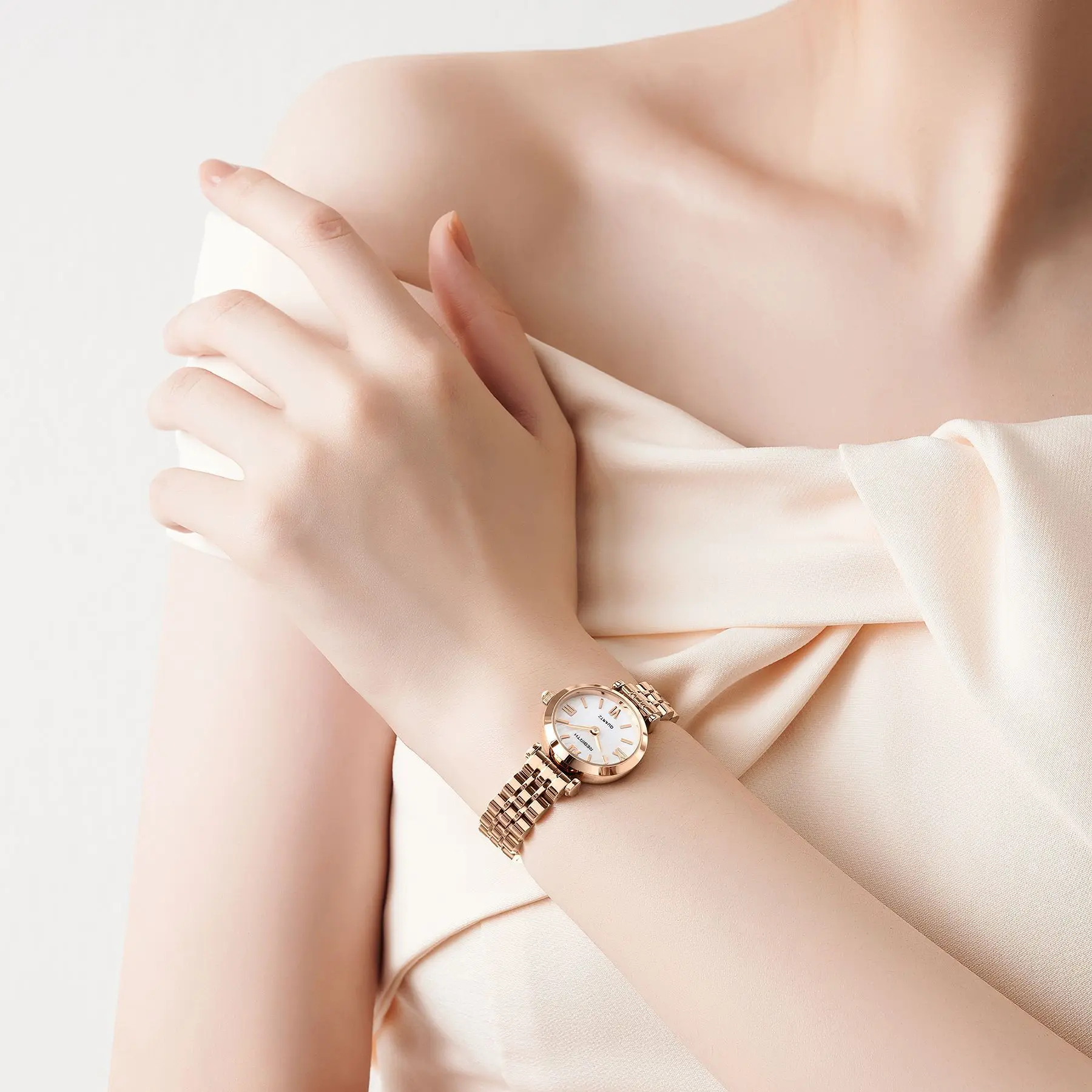 Orologio da donna di lusso Orologio da polso al quarzo da donna con quadrante in acciaio inossidabile impermeabile alla moda delle migliori marche Montre Femme Bellissimo