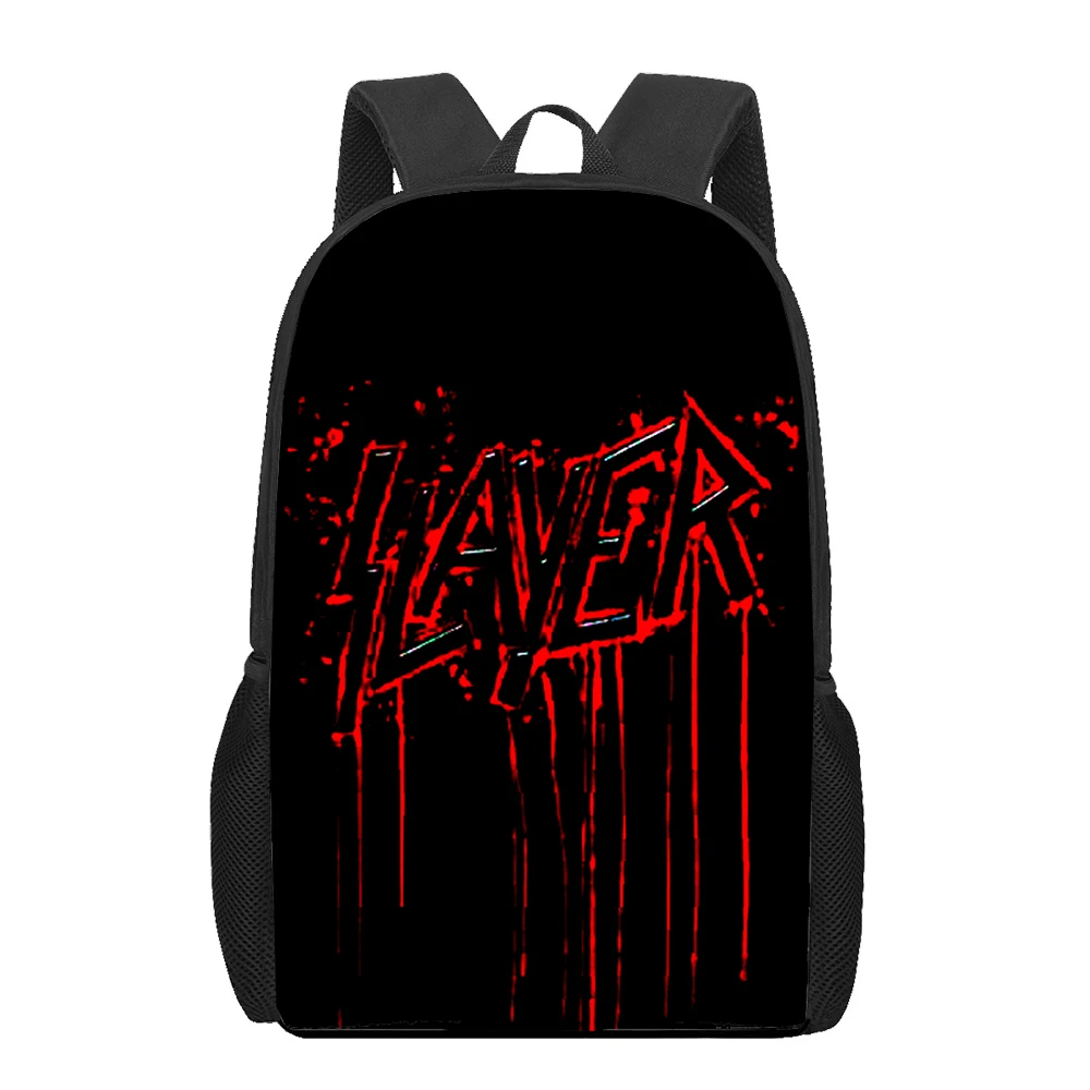 Mochila creativa Slayer para adolescentes, niñas, niños, estudiantes, mochilas escolares, bolsa de libros para niños, mochilas para ordenador portátil, mochila de viaje informal