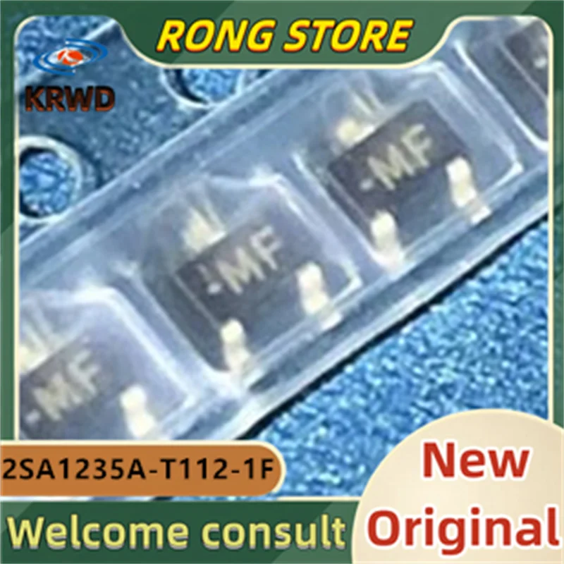 

100 шт. MF новый оригинальный 2SA1235A-T112-1F 2SA1235A 2SA1235A-T12-1F 2SA1235-F SOT-23