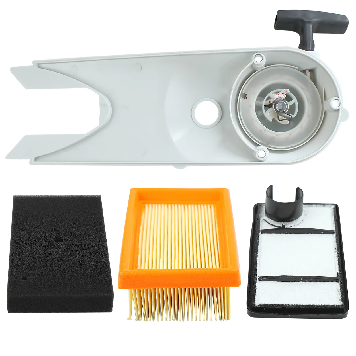 Imagem -02 - Cortar Saw Pull Starter Recoil Assembly para Stihl Ts400 Br350 Br430 Substituir 42231410300 4223-190-0401