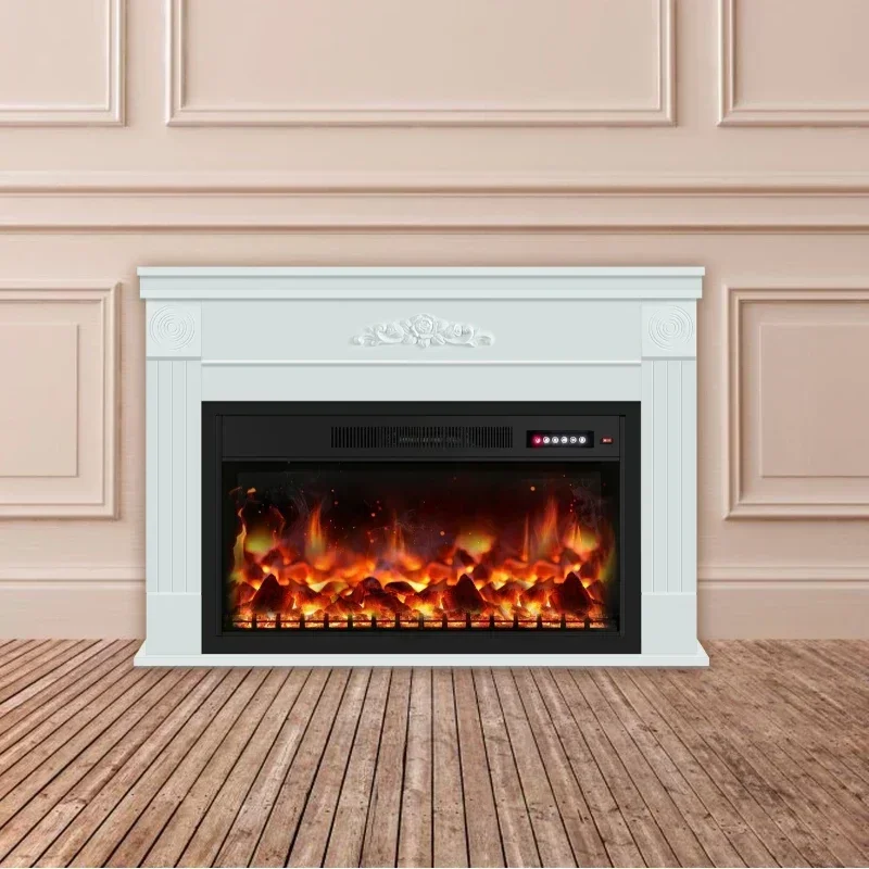 Fireplace core simulation flame embedded electronic fireplace decorative cabinet