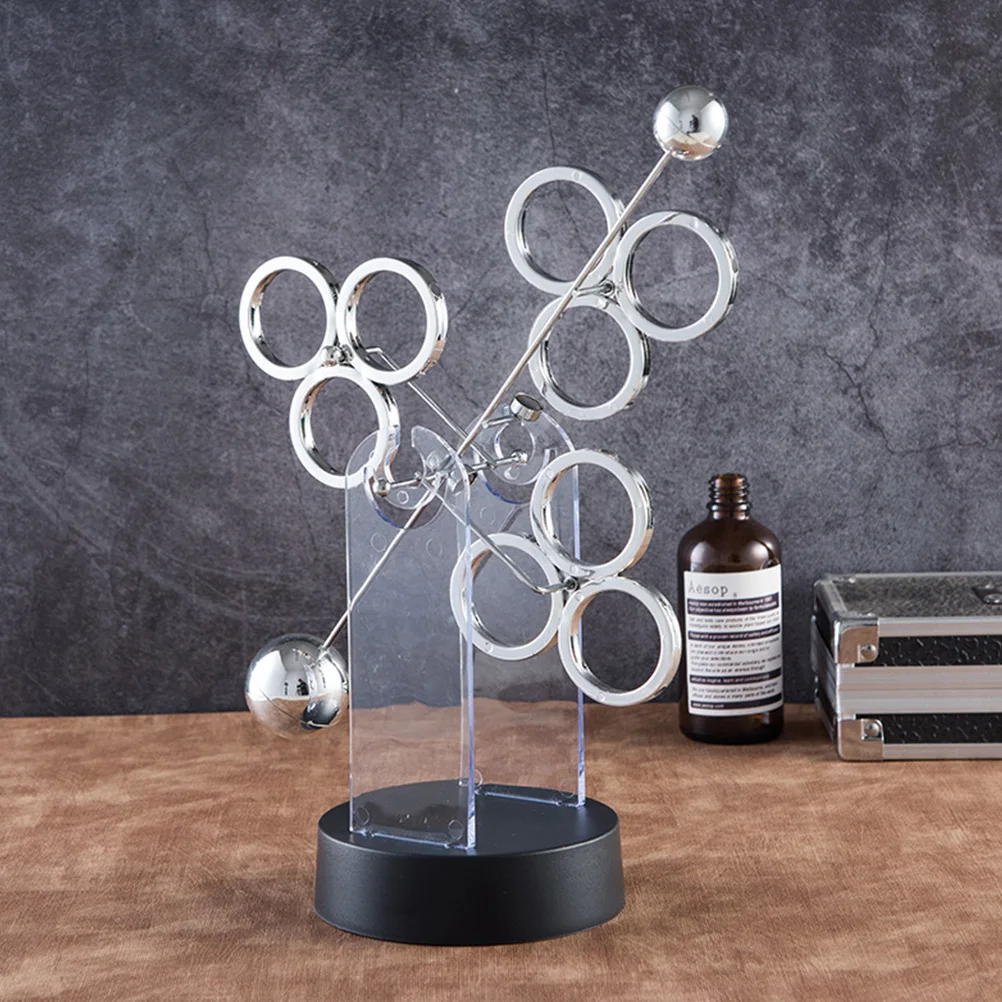 

Plastic Metal Celestial Ornament Home Office Decor Perpetual Toy Gift Electronic Building Blocks Space