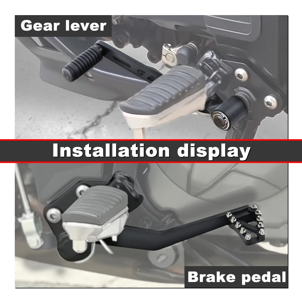 For Suzuki V-STROM 650 DL650 2006-2021 2022 2023 2024 2025 Motorcycle Folding Gear Shifter Shift Lever Foot Brake Pedal Lever view 5