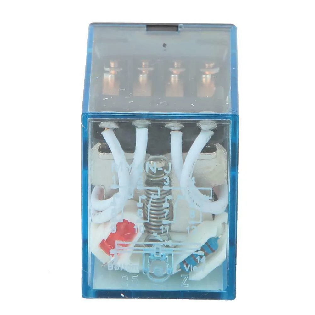 14 Pin Relay MY4N J Model 220VAC Coil Voltage with Reliable Conductivity and Mechanical Durability for Efficient Operation