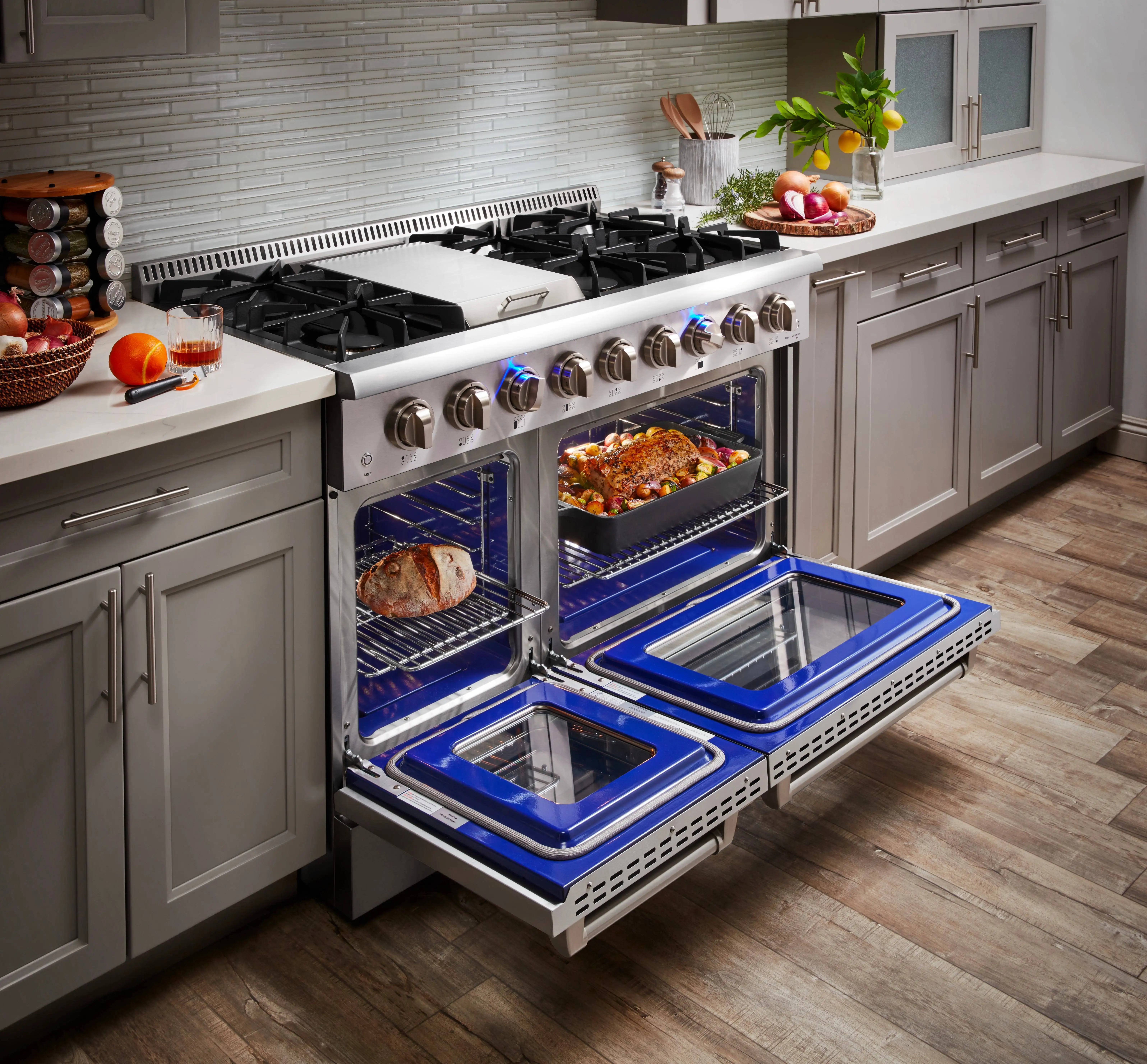 48 Inch Gas Range With Gas Oven Stove