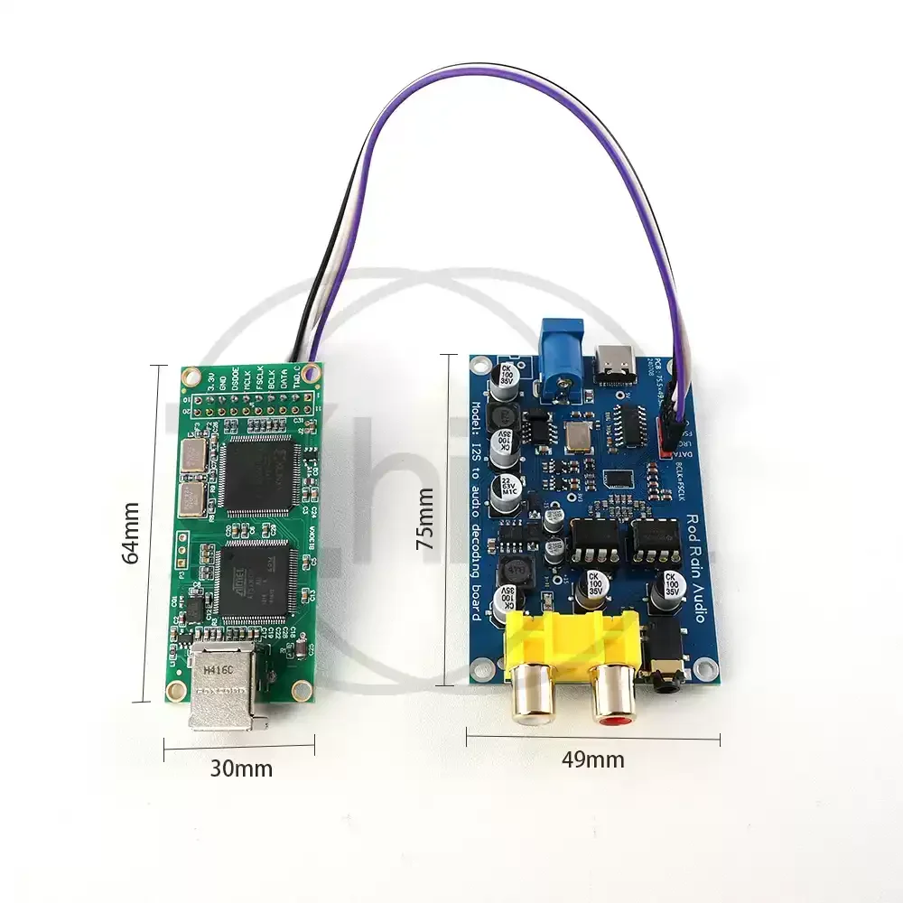 ES9038 I2S Audio Decoder Board DSD512 HiFi DAC Upgrade Module Bluetooth Audio Decoder for Music Player