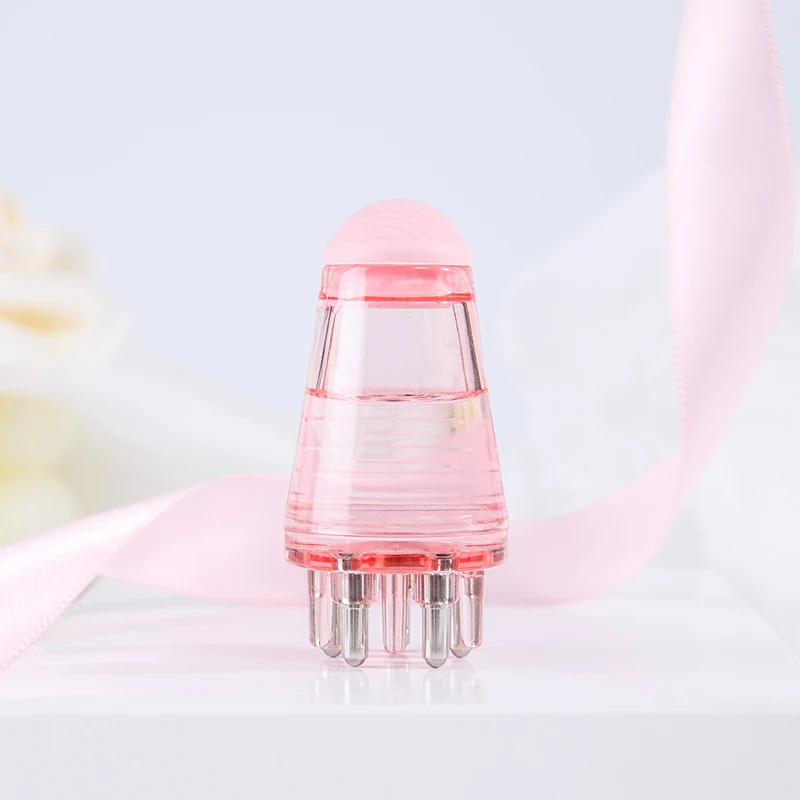 2 個ピンク染毛剤ツールセット 6.09 オンスヘアオイルアプリケーターボトルと 1 ミリリットル Dil 育毛ソリッドヘアコームサロン理髪ツール