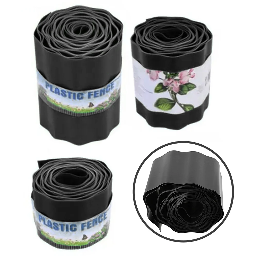 

Grass Control Flexible Fence Garden Pathway 15cm*9M Waterproof Material Creative Landscaping Effective Separation
