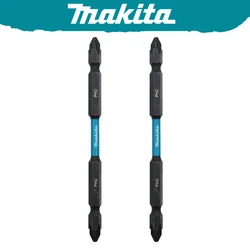 Makita Original Double Headed Long Impact Drill Driver Bit PH2 110MM  2Pcs Sturdy Rust Free Tool Attachments