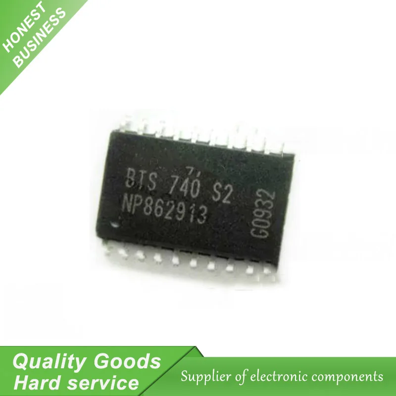 5PCS BTS740S2 BTS740S BTS740 SMD SOP car computer board  switch IC chip New Original Free Shipping