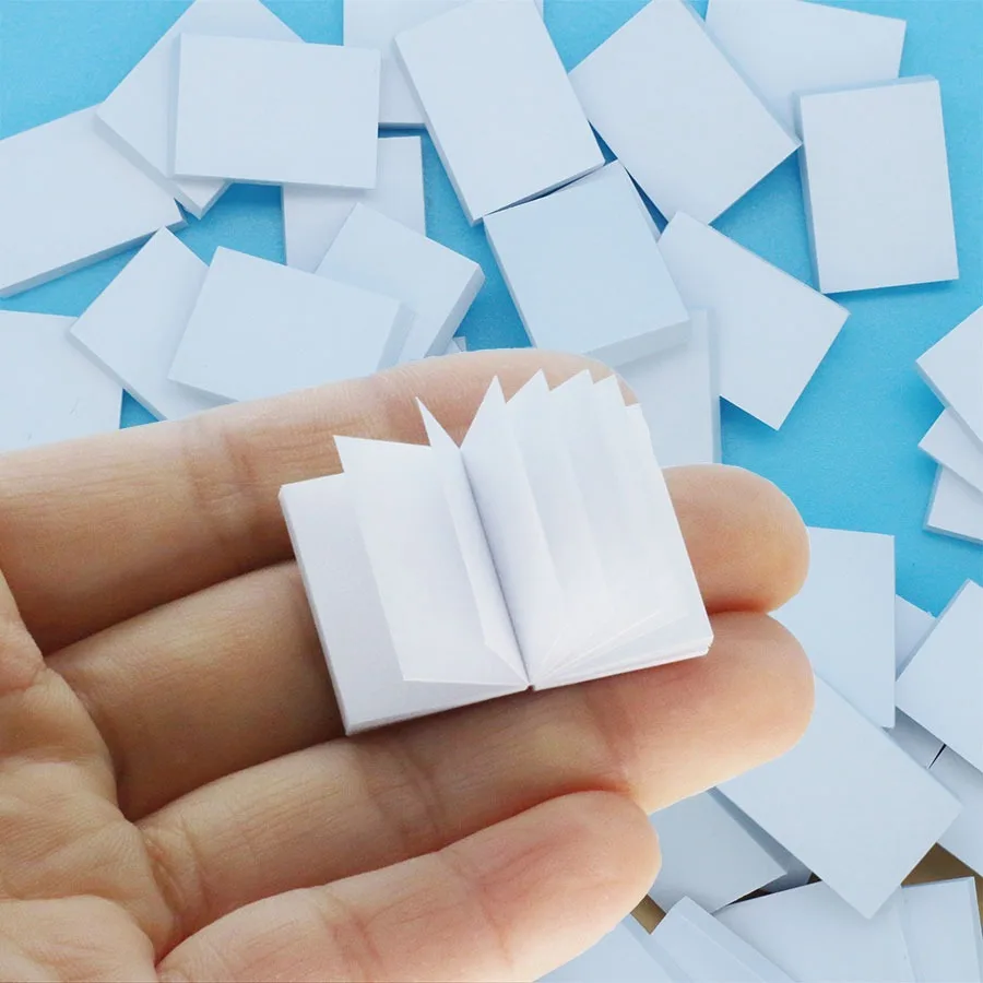 

Кукольный домик, мини-карманная пустая раскладная книга, миниатюрная живопись, обучающая сцена, реквизит, модель, сделай сам, микропейзаж, Рождественский пасхальный подарок