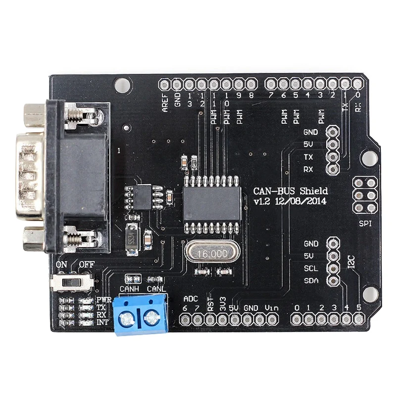 

Mcp2515 Module Ef02037 For Arduino Can-Bus Shield Expansion Board Development Board Can Protocol Communication Board