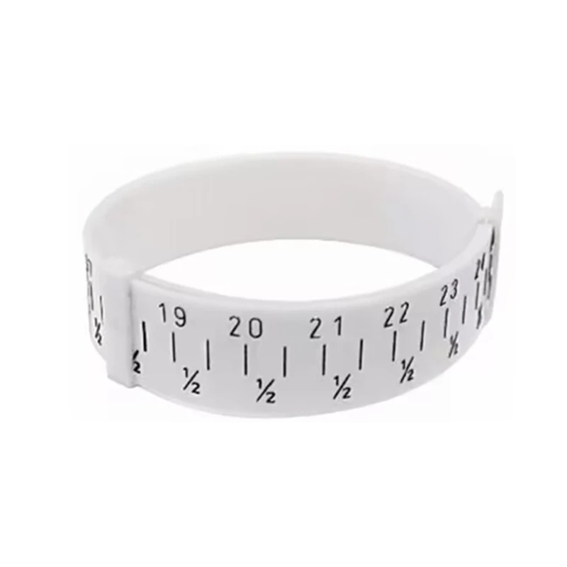 Jewelry Making Tool Adjustable Bangle Gauge Sizer Bracelets Sizing Tools 15-25cm Dropship