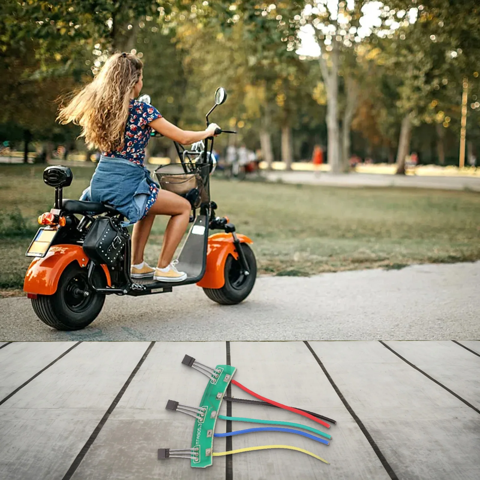 1Pc Electric Bicycl…