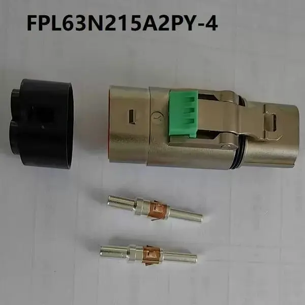 1set for FUTRONICS 2 pole high voltage connector FPL63N215A2PY-4 2pin socket
