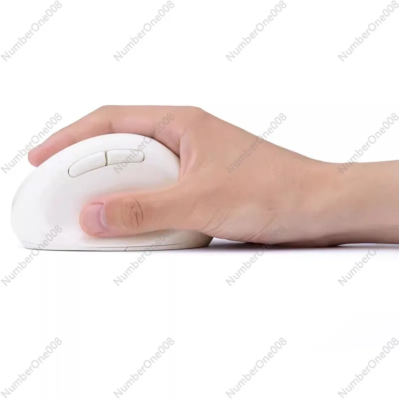 Japan SANWA wireless mouse Bluetooth small men and women vertical grip ergonomic computer office universal white