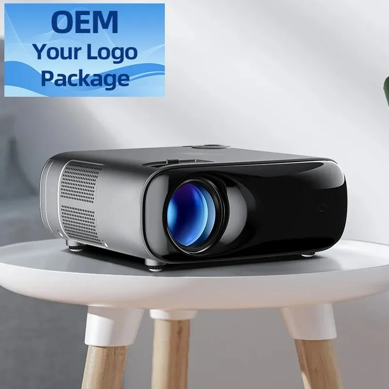 

Factory Wholesale Android Projector AKEY9S 2+64 LED LED VideoProjector Full HD 1080P 4k Auto Focus WIFI Home Theater Cinema