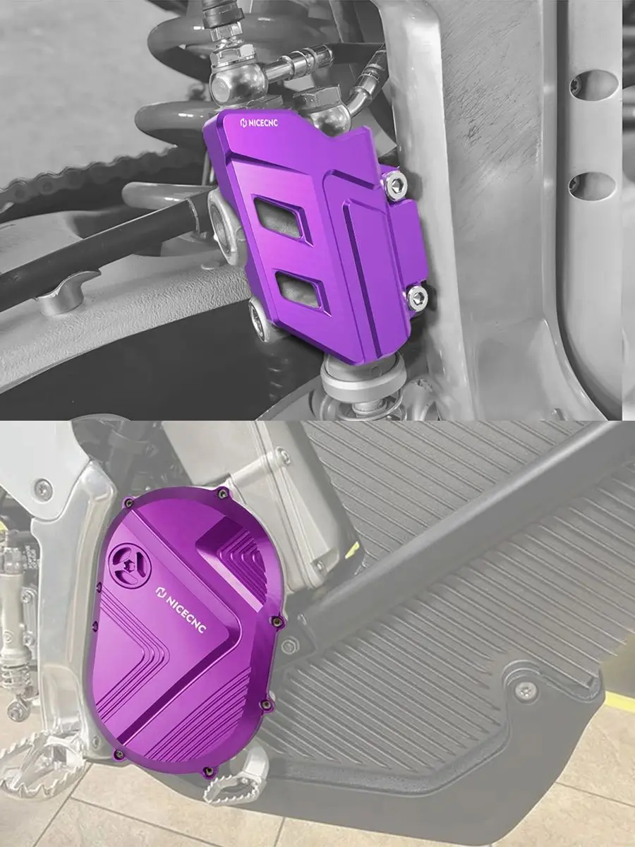 AliExpress NICECNC For 2025 2024 Stark Varg EX Right Side Motor Cover Rear Brake Master Cylinder Guard Kit For STARK VARG MX Electric Dirt Bike