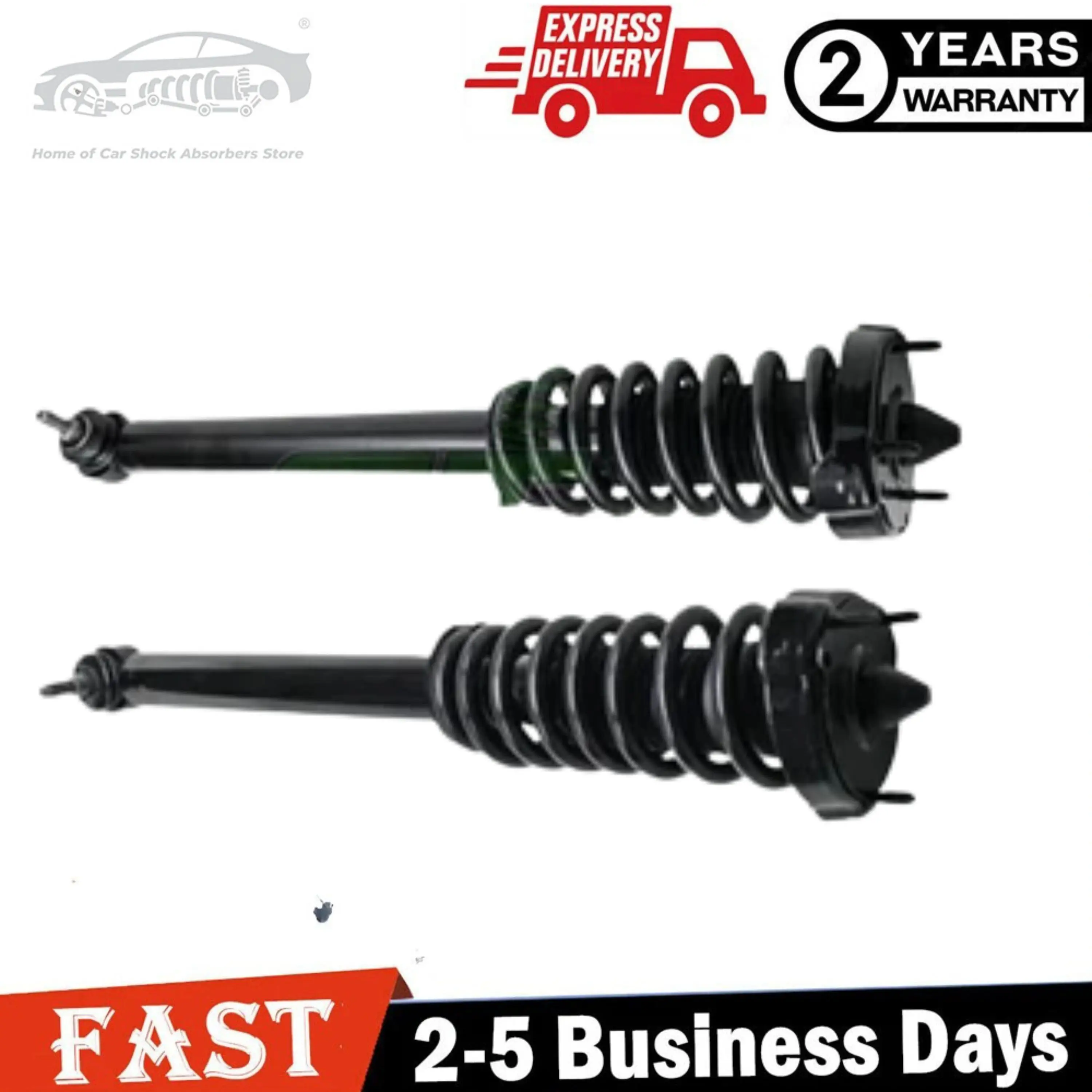 Pair Front Suspension Shock Strut Assemblys For Mercedes R230 SL350 SL500 SL550 SL600 SL55 SL63 SL65 AMG 200-2012 A2303209513