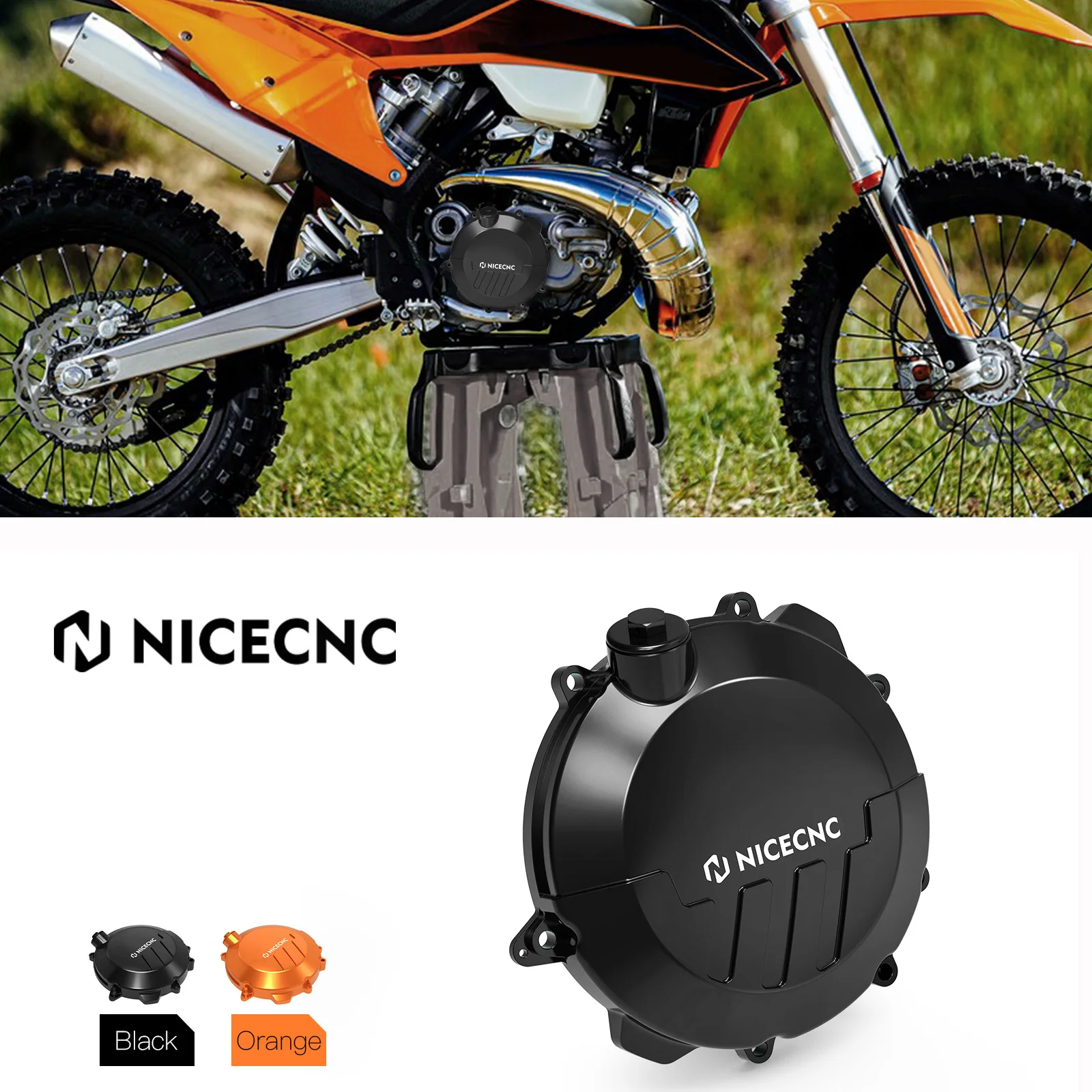 

For Husqvarna TE300 TE250 2017-2023 TE300i TE250i TX300i TX250i TC300 TC250 TX300 TX250 2017-2022 NICECNC Outer Clutch Cover
