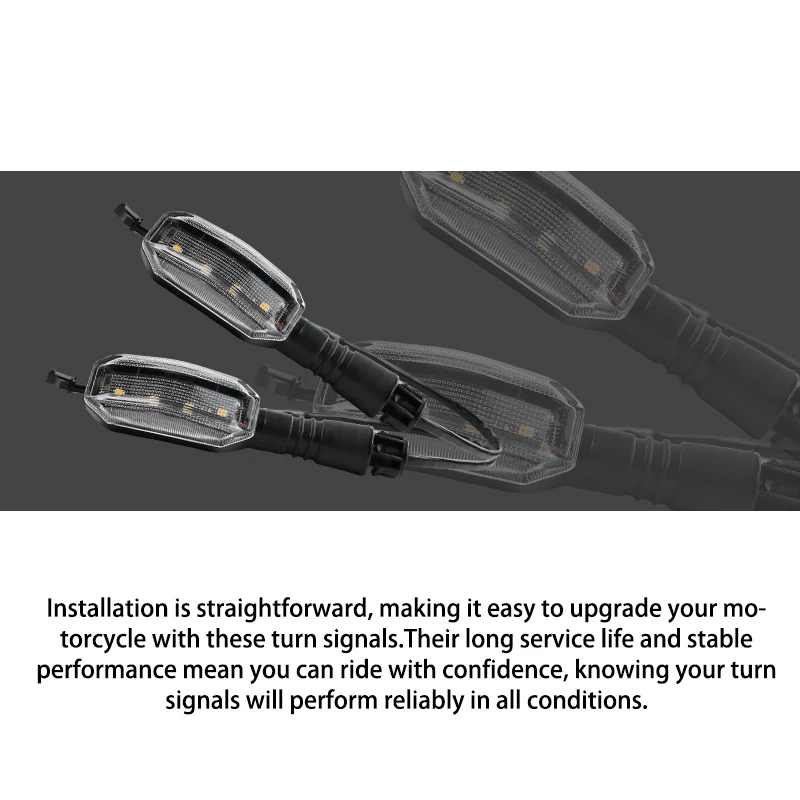 

Motorcycle Parts Tools PC Plastic Taillight Turn Signal Lamp G3 For Electric Bicycle Guide Indicator Light Motocross Accessories