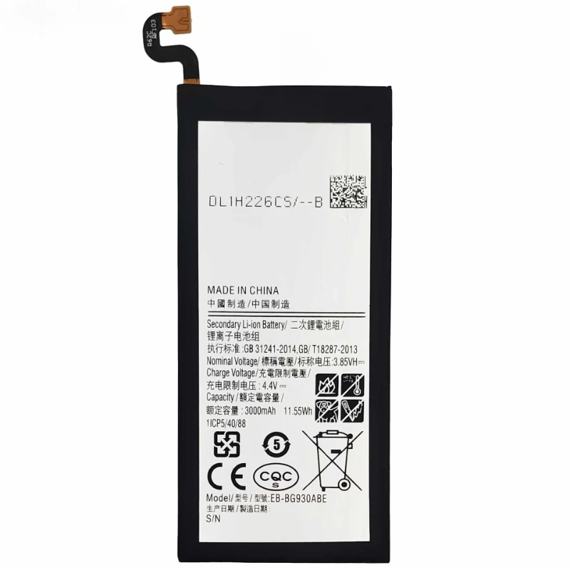 Brand New EB-BG930ABE 3000mAh Mobile Phone Battery for Samsung Galaxy S7 SM-G930F G930FD G930 G930A G930V/T G930FD G9300 +Tools