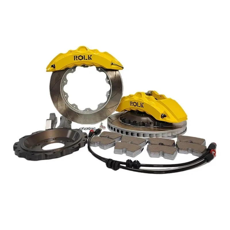 New R8S 380 Customized Forged 8 Piston Big Brake Caliper Kit TS16949 Certified for Land Rover/LC200/GLS/X7