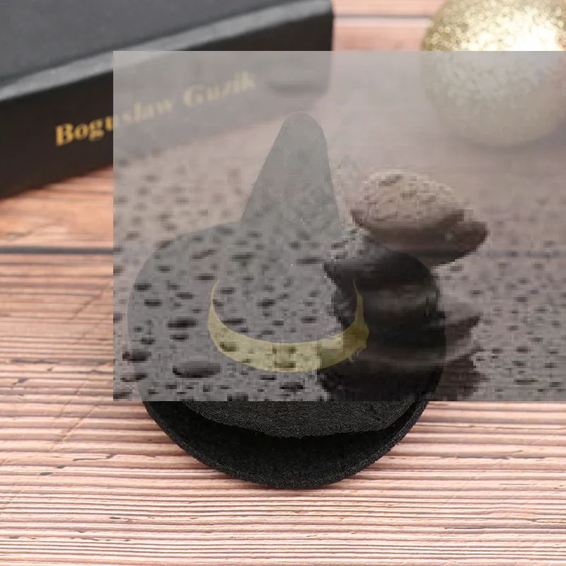 

/2pcs new for 1:12/1:6 dollhouse Felt For Halloween Doll House Decoration Miniature Dollhouse Felt Hats