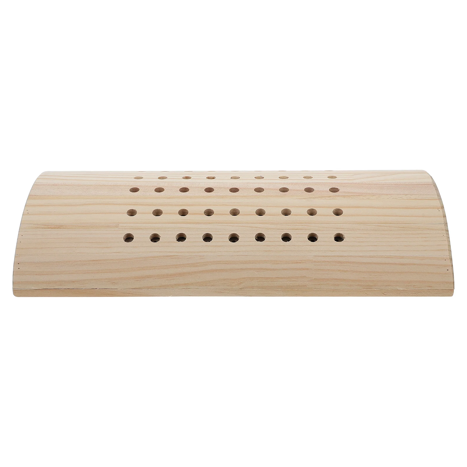 

Moxibustion Lumbar Pillow Wooden Waist Support For Back Side Sleeping Ergonomic Sleep Accessory Reusable Massage Pillow