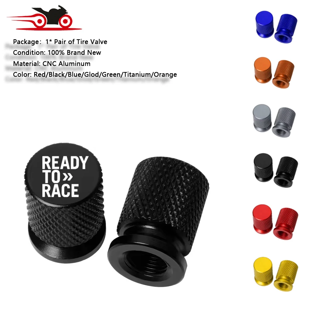 Tire Valve Caps Wheel Tyre Cover CNC Aluminum For KTM Ready to Race Adv Duke 1190 890 790 690 360 Rc 1290 Adventure Accessories
