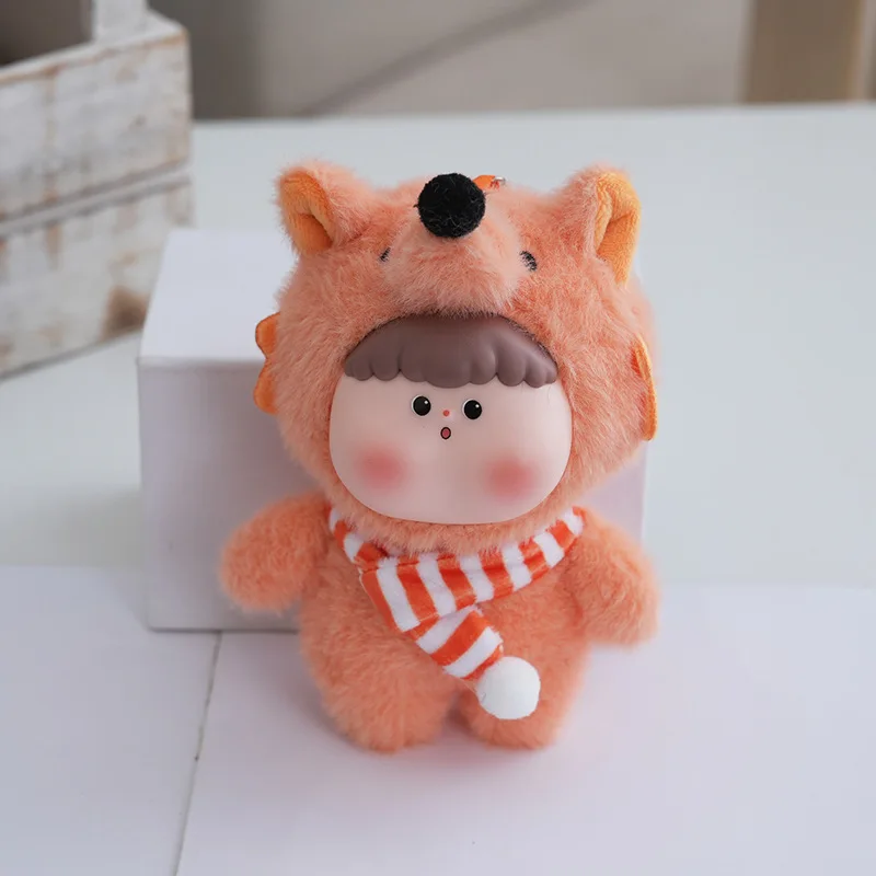 

New DuDu Zoo Series Plush Blind Box Trendy Play Pendant Creative Cute Plush Toy Keychain Women's Book Bag Car Hanging Decoration
