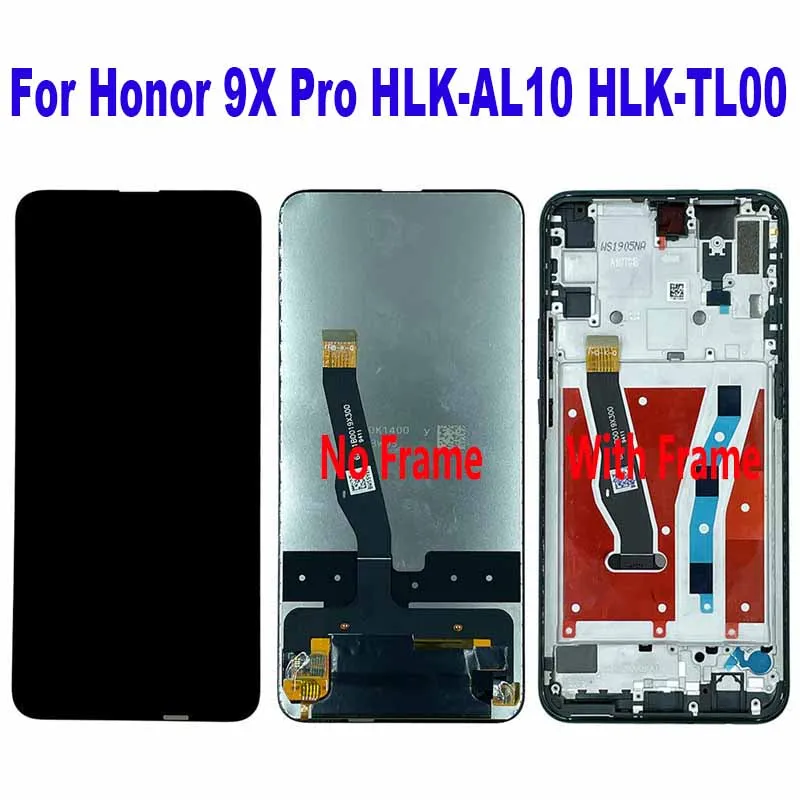 For Honor 9X Pro HLK-L42 HLK-AL10 HLK-TL00 LCD Display Touch Screen Digitizer Assembly Replacement Accessory