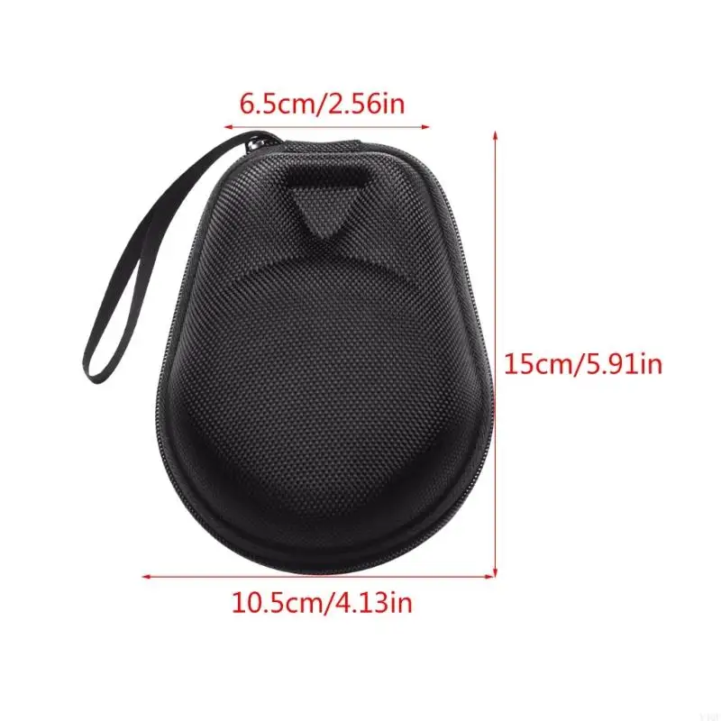 Y4QF Portables Bolsa viaje nylon Finamiento para clip 5 altavoz inalámbrico