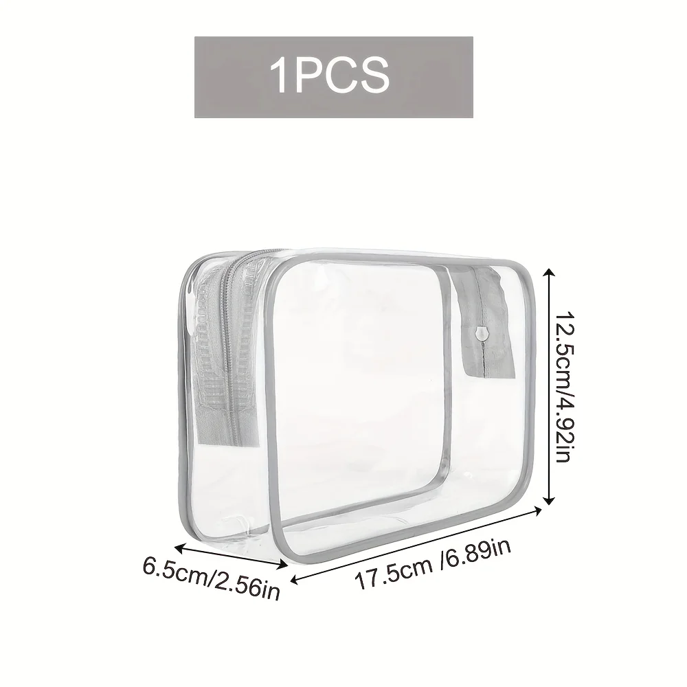 Clear Bags, Clear Bags Small Bags Portable Travel Toiletry Bags Organizer，University Student Storage Bag